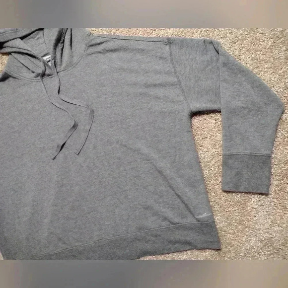 Eddie Bauer Gray pullover Hoodie - Picture 3 of 10